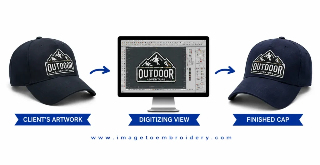 cap digitizing services